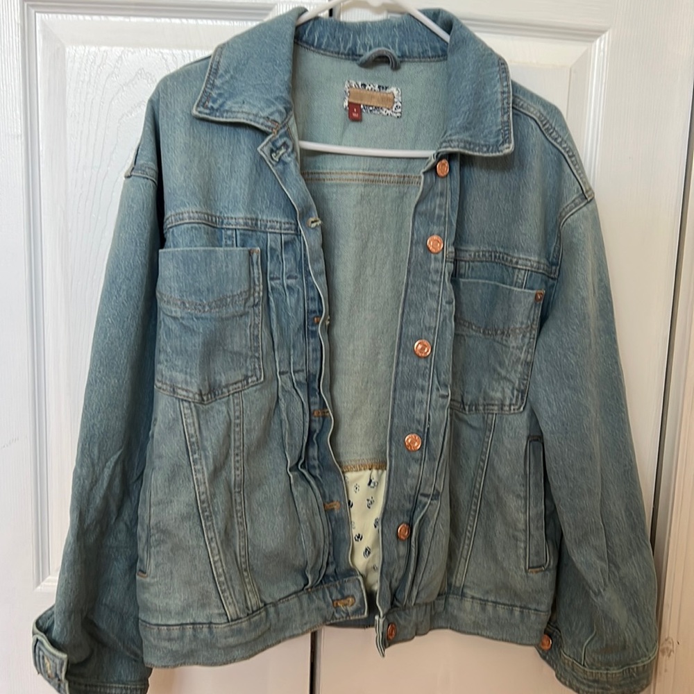 Anthropologie denim jacket